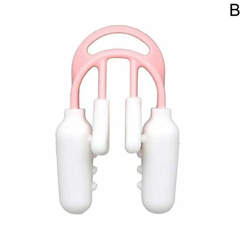 Invisible nose lifter, nose padding and straightening device, nose clip for reducing nasal wings, nose shaping and straightening device.